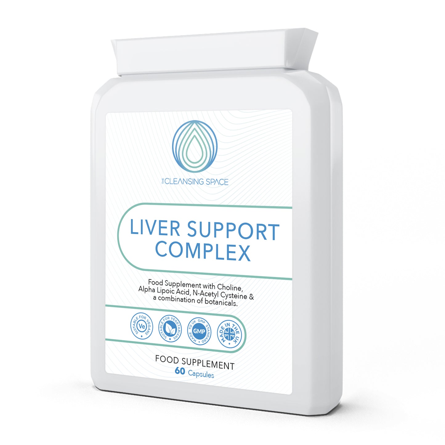 The Cleansing Space Liver Support Complex 60 Capsules