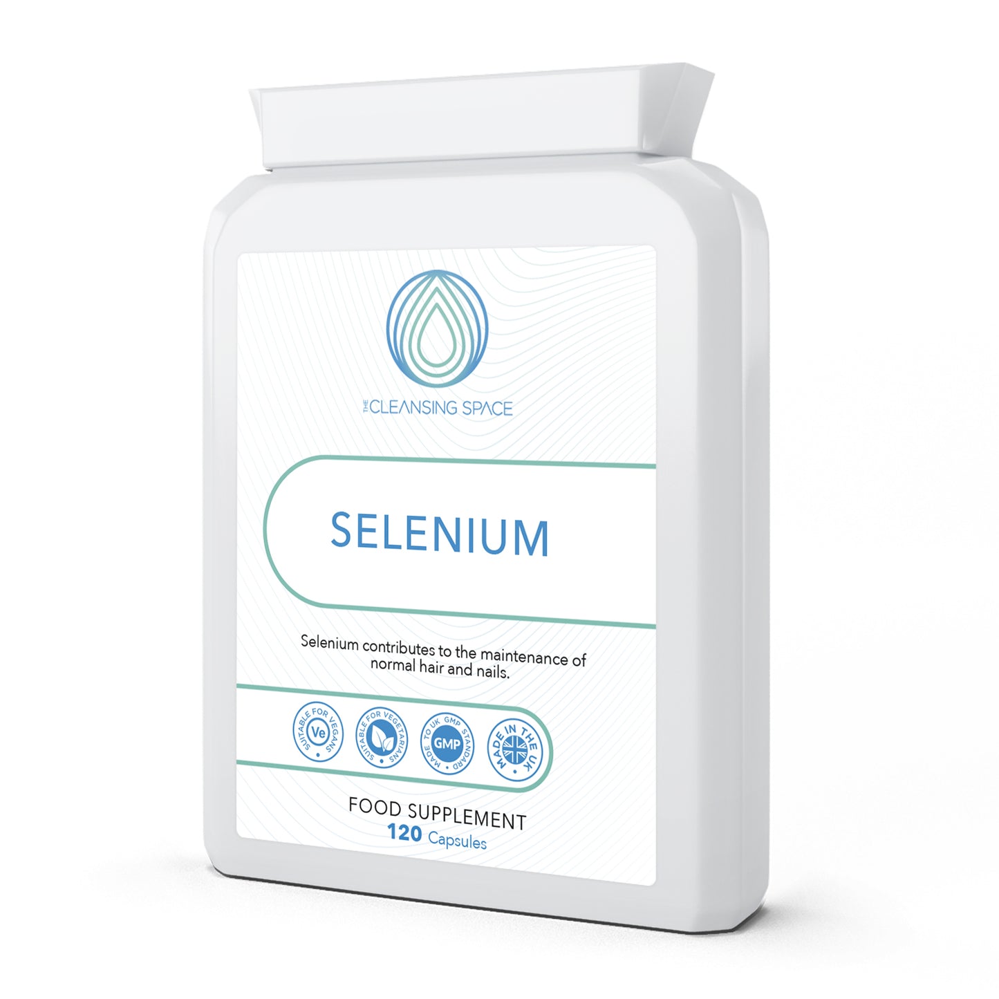 The Cleansing Space Selenium 200µg | 120 Capsules