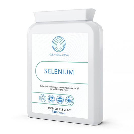 The Cleansing Space Selenium 200µg | 120 Capsules