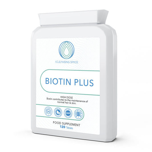 Biotin Plus 10,000µg | 120 Capsules