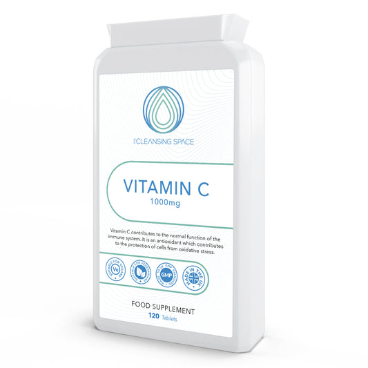 The Cleansing Space Vitamin C 1000mg | 120 Capsules
